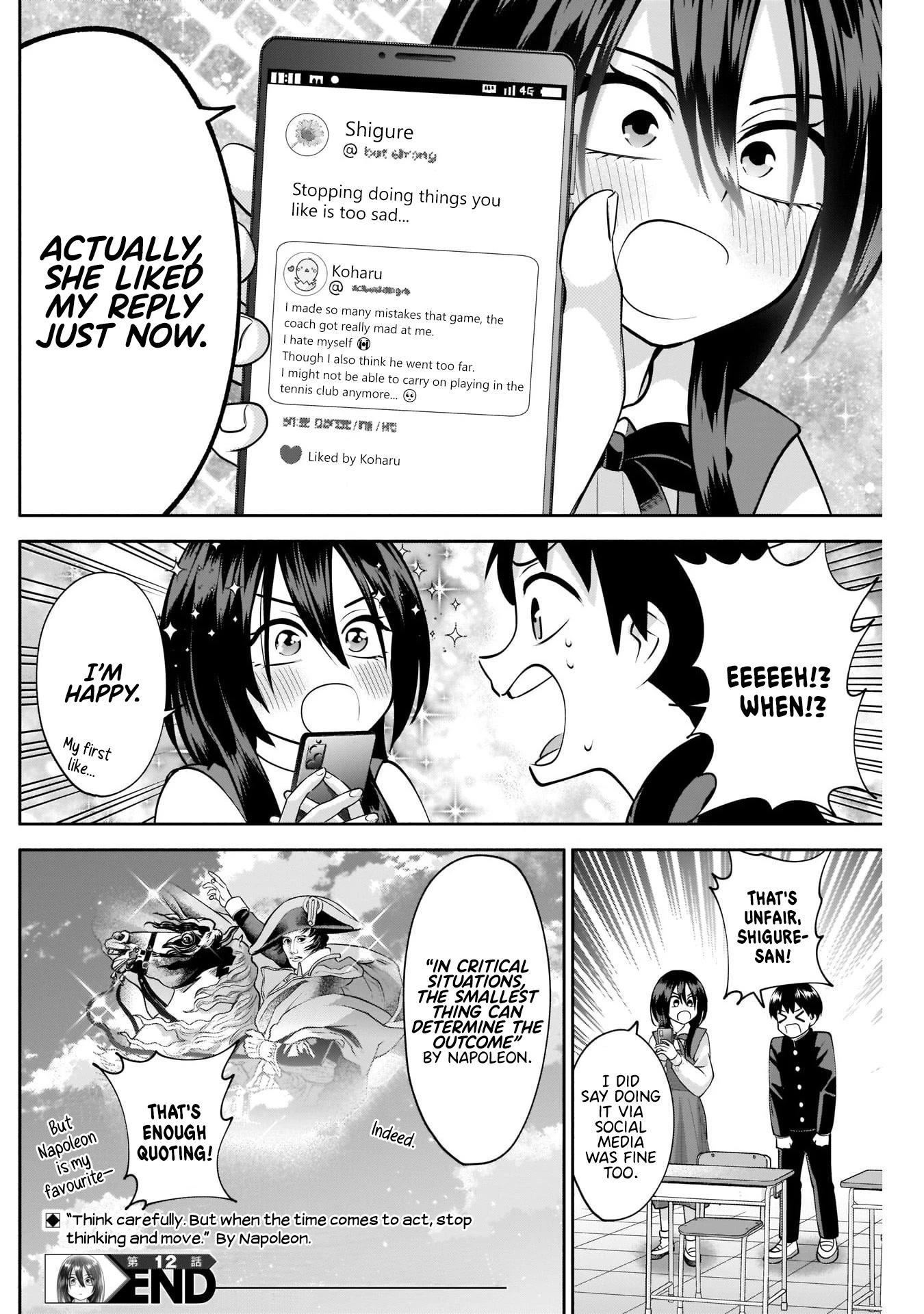 Youki ni Naritai Shigure-san Chap 12 - Next Chap 13