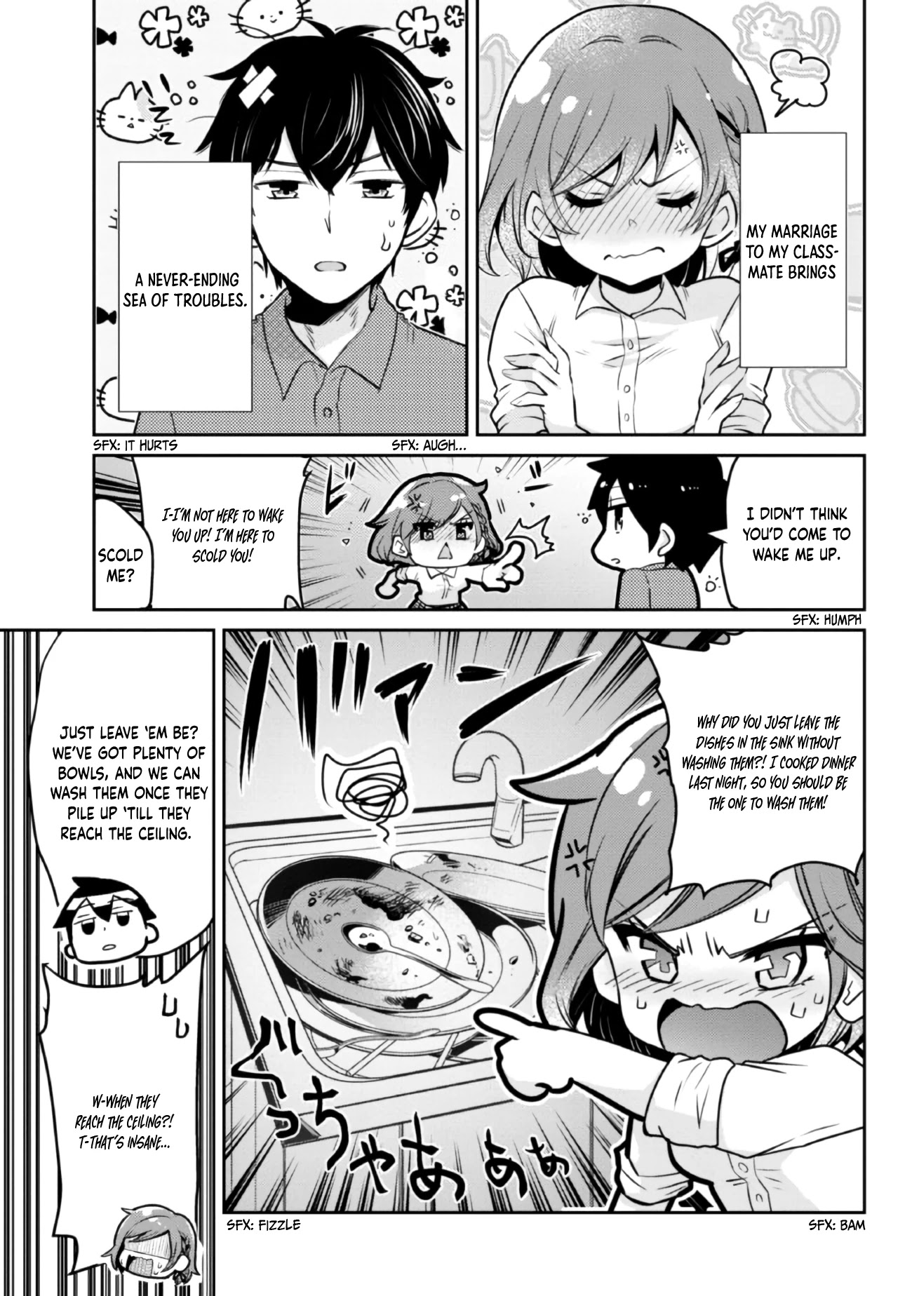 Class no Daikirai na Joshi to Kekkon suru Koto ni Natta. Chap 5.1 - Next Chap 6.1