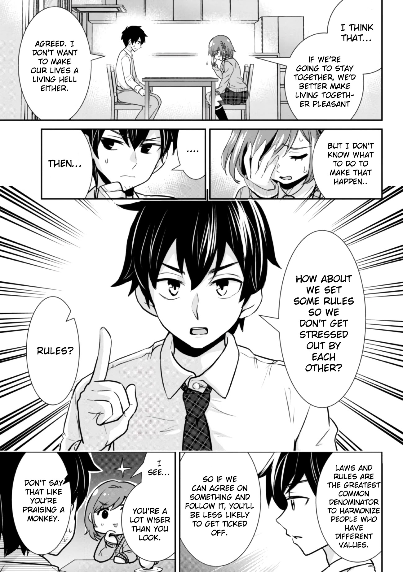 Class no Daikirai na Joshi to Kekkon suru Koto ni Natta. Chap 6.1 - Next Chap 7.1