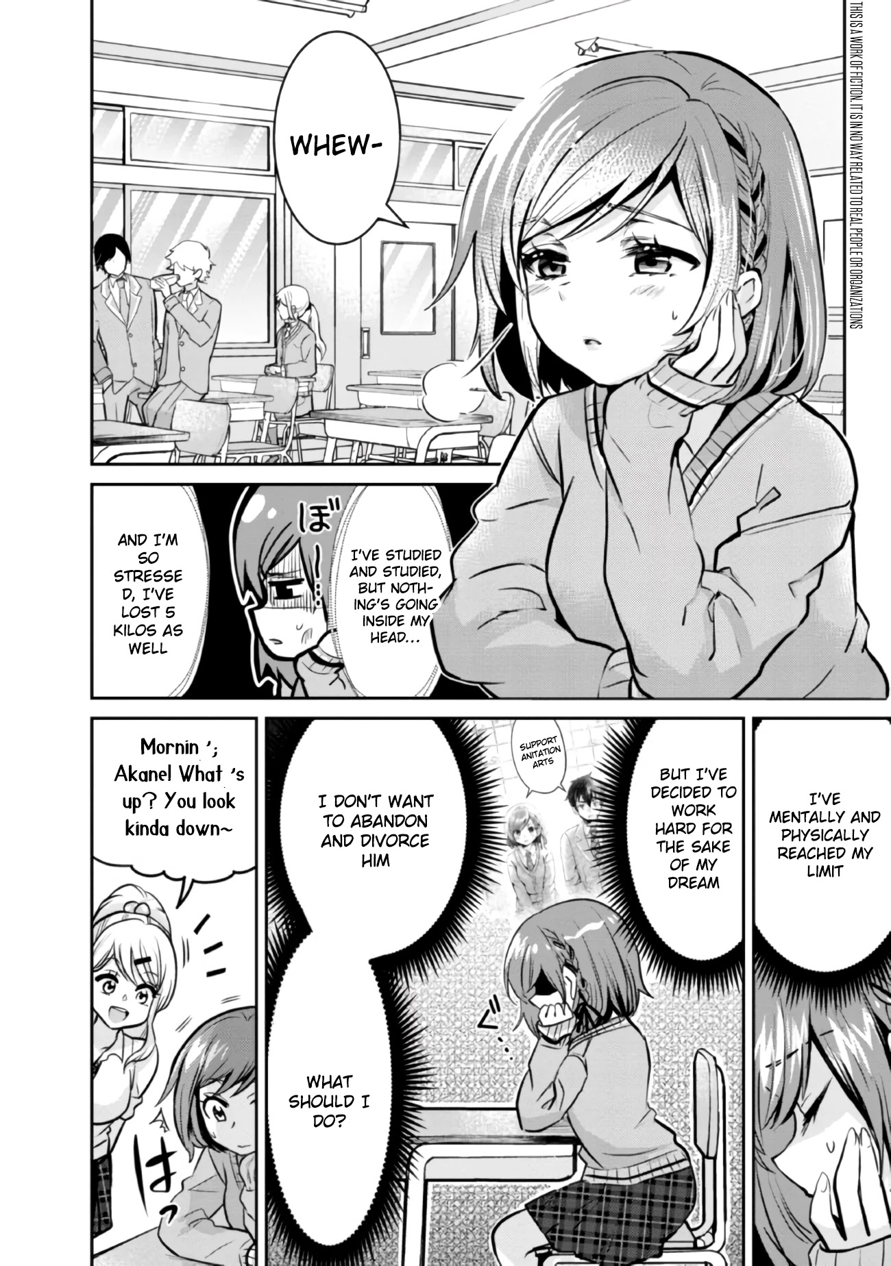 Class no Daikirai na Joshi to Kekkon suru Koto ni Natta. Chap 6.1 - Next Chap 7.1