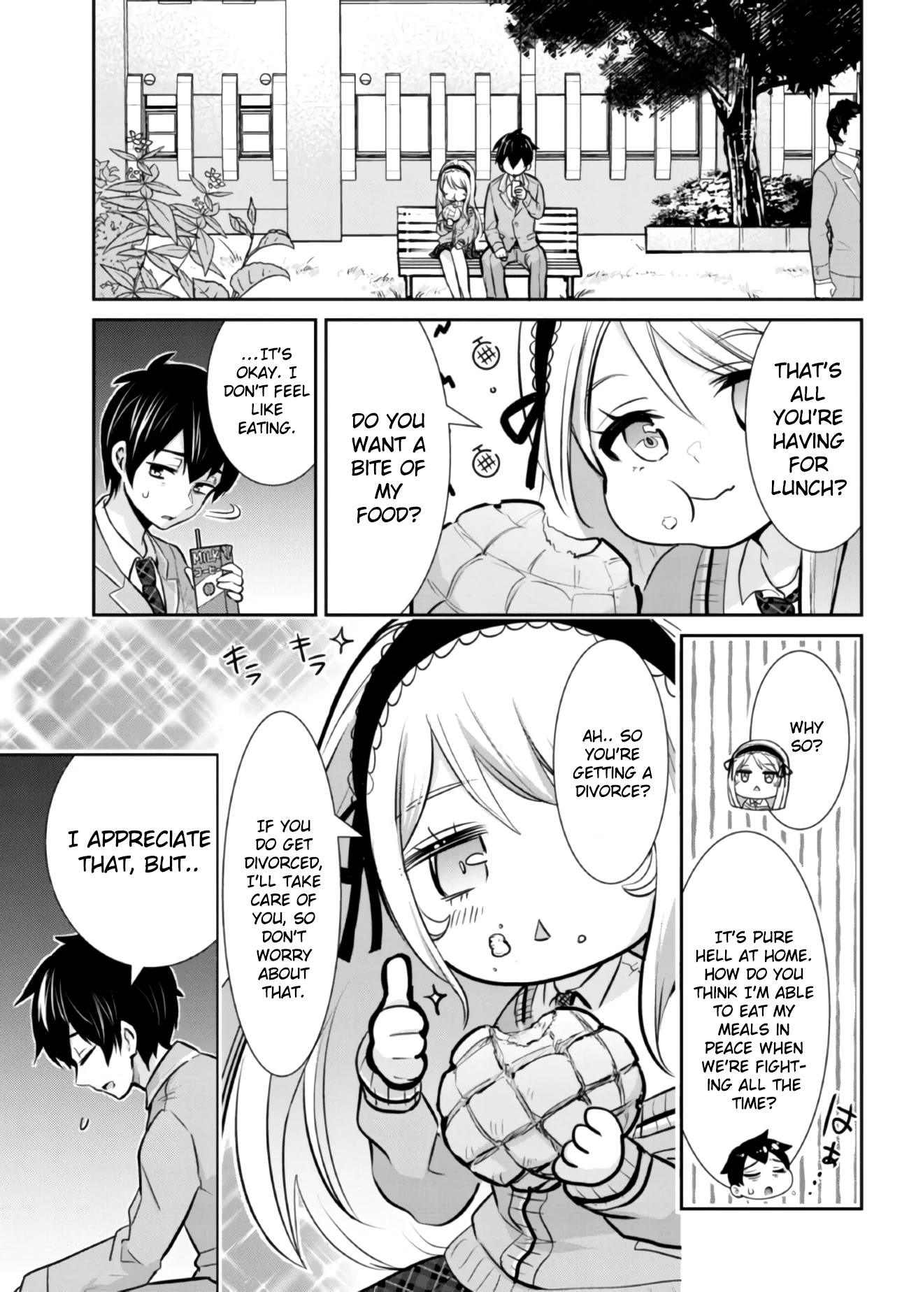 Class no Daikirai na Joshi to Kekkon suru Koto ni Natta. Chap 6.1 - Next Chap 7.1