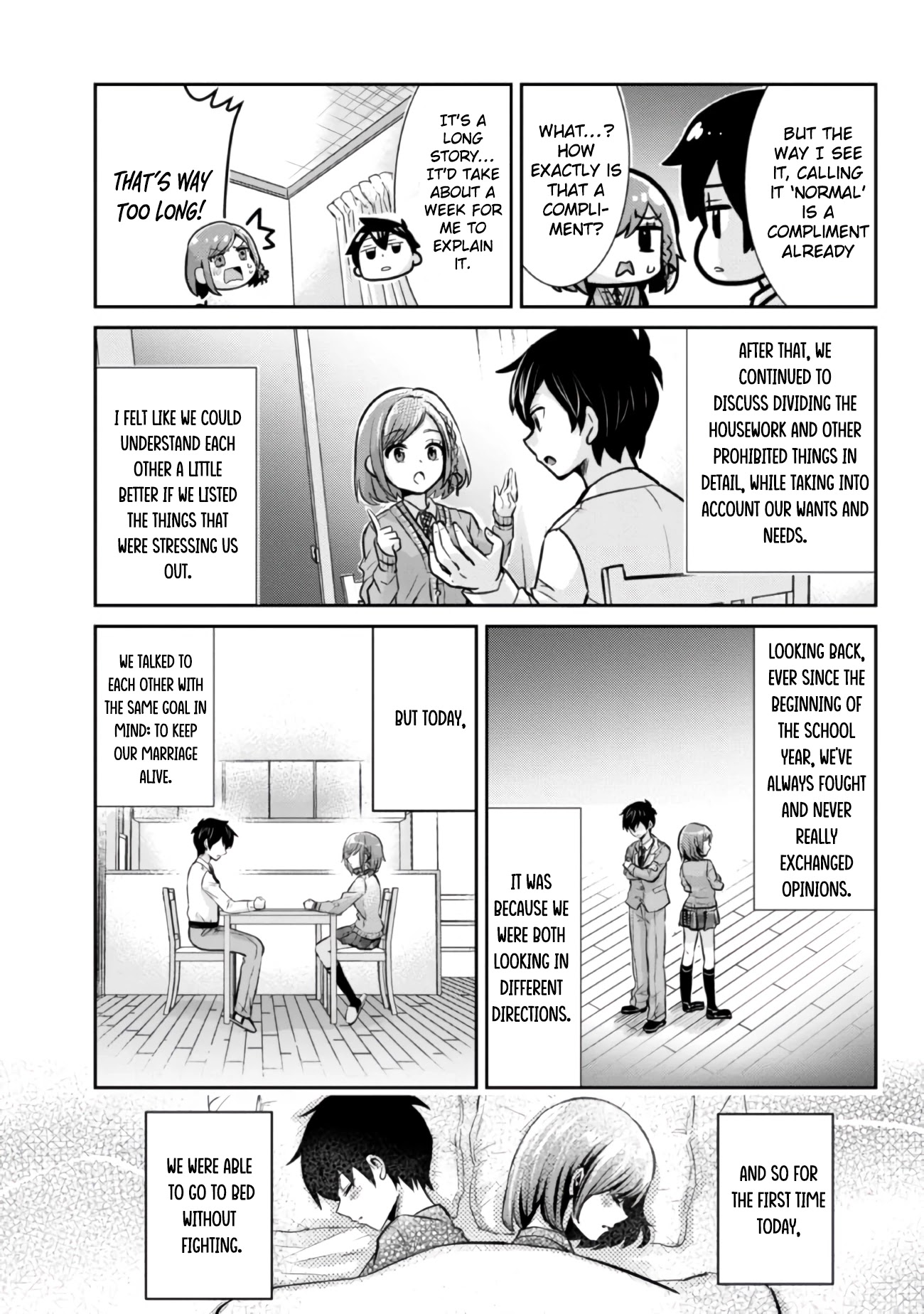 Class no Daikirai na Joshi to Kekkon suru Koto ni Natta. Chap 6.2 - Next Chap 7.2