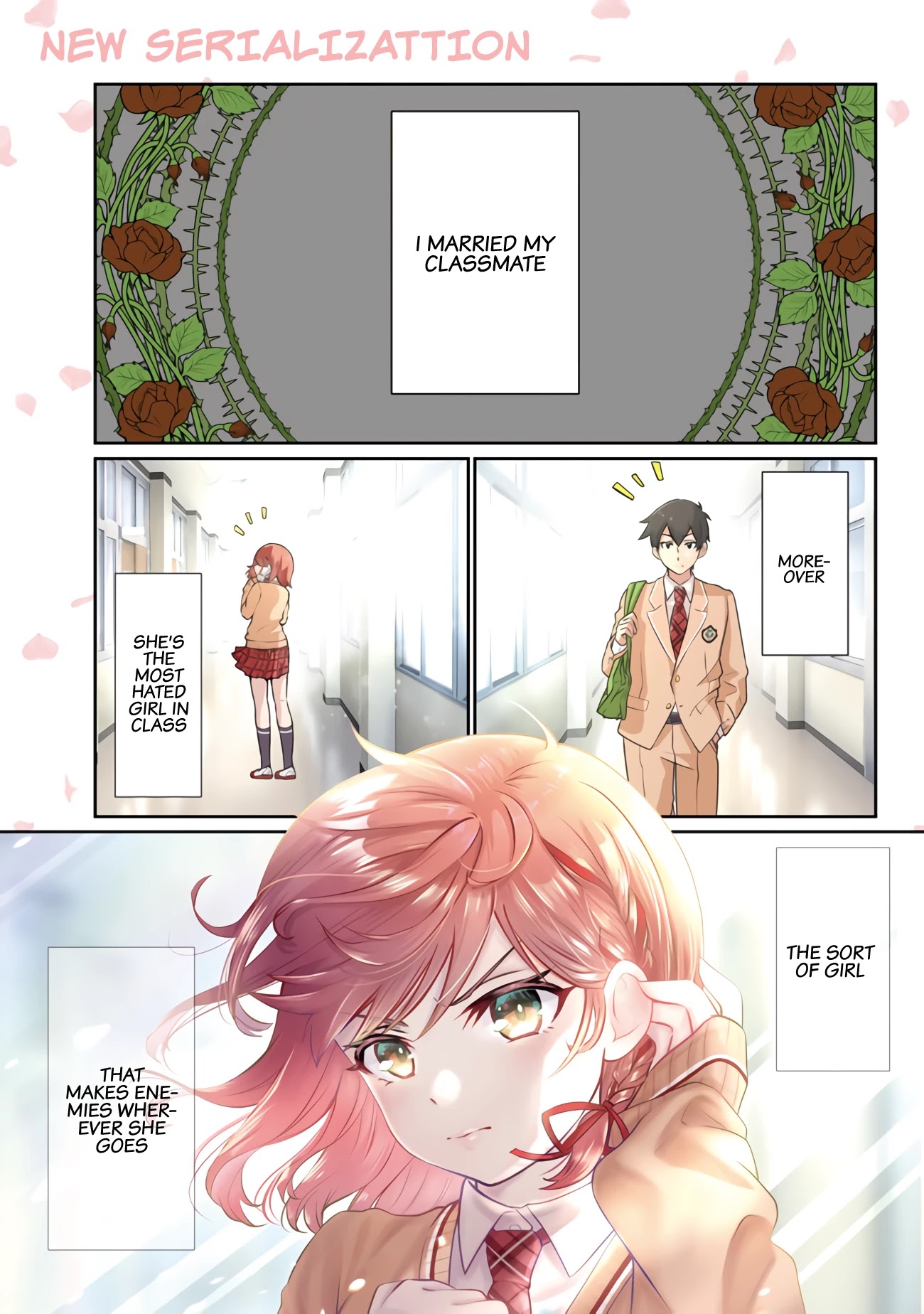 Class no Daikirai na Joshi to Kekkon suru Koto ni Natta. Chap 1 - Next Chap 2