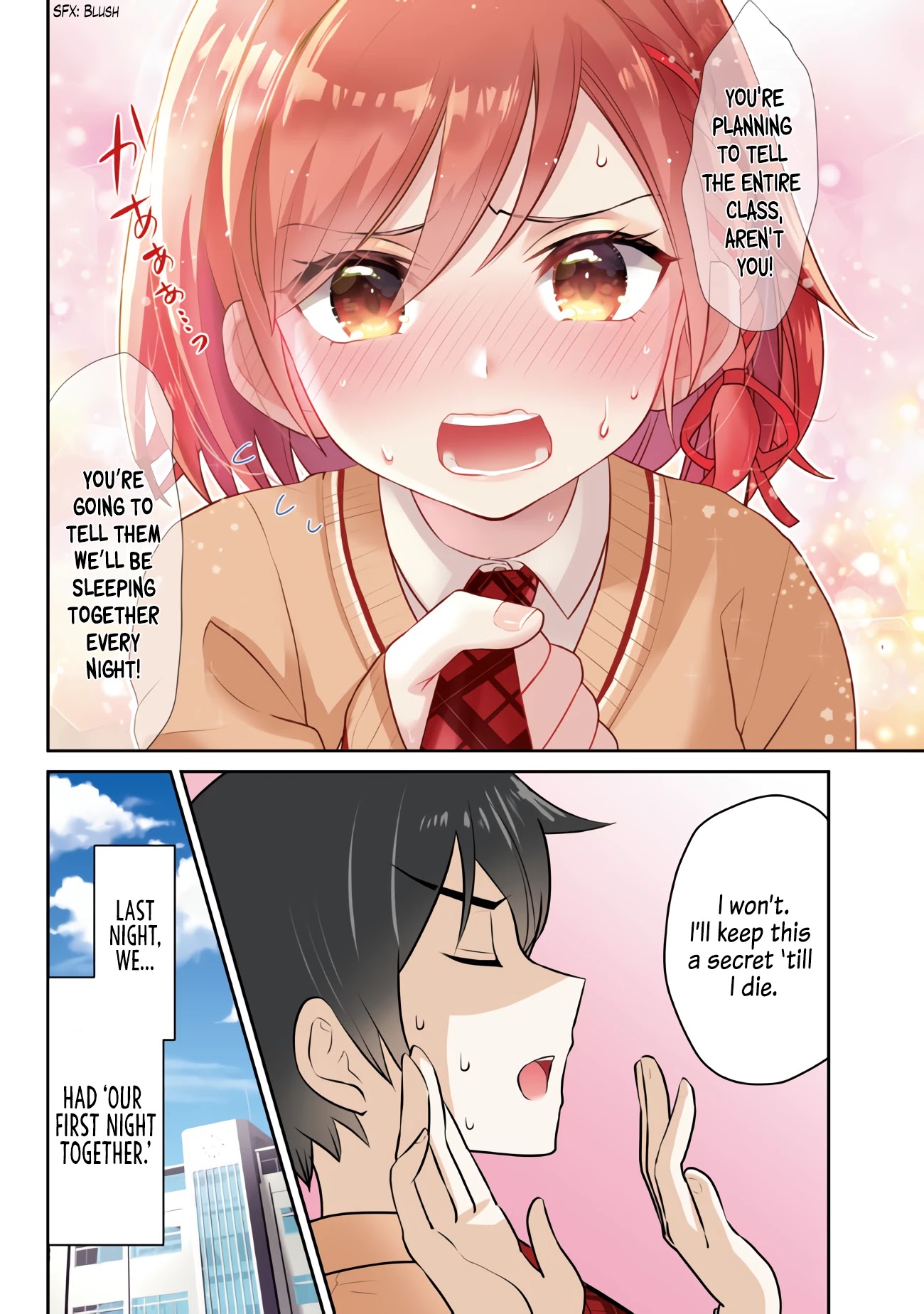 Class no Daikirai na Joshi to Kekkon suru Koto ni Natta. Chap 3.1 - Next Chap 4.1