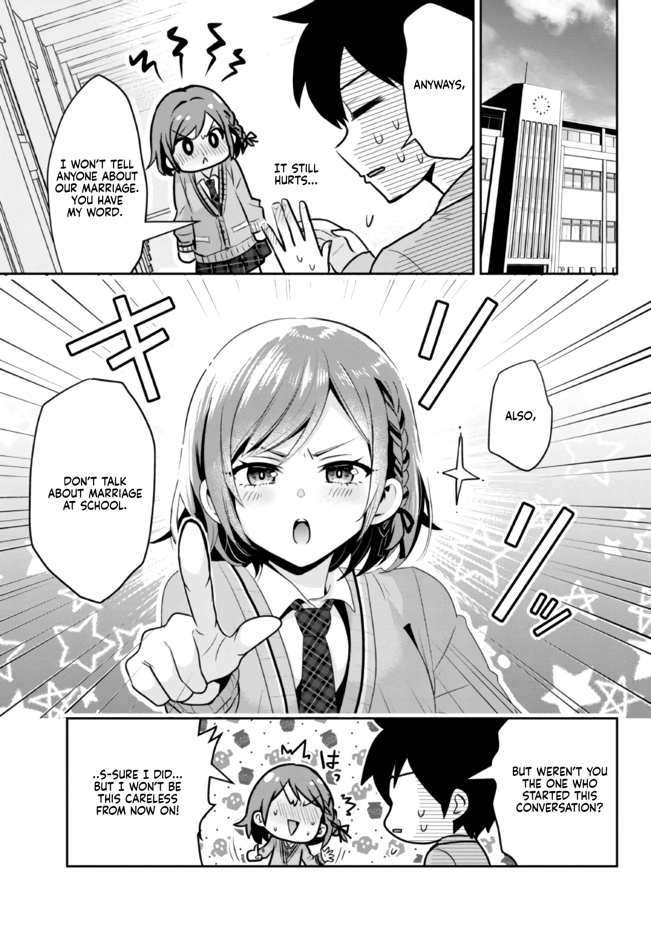 Class no Daikirai na Joshi to Kekkon suru Koto ni Natta. Chap 3.2 - Next Chap 4.2