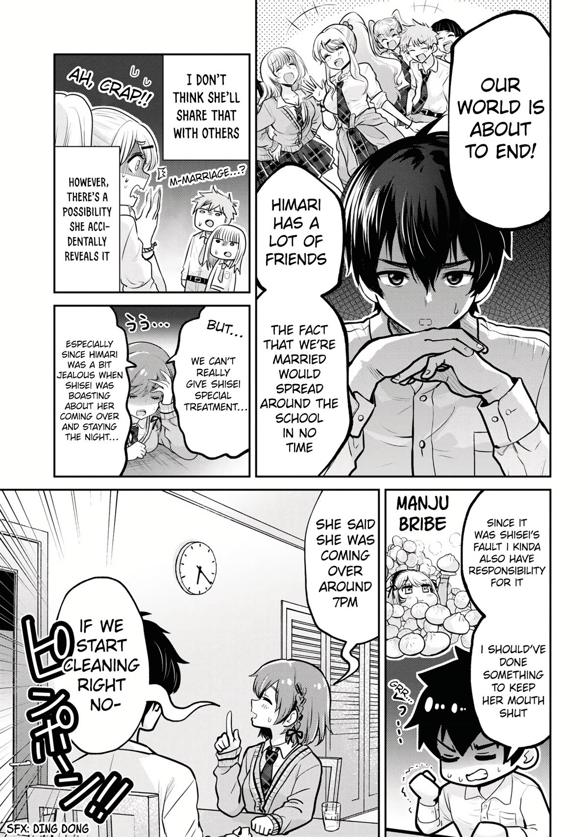 Class no Daikirai na Joshi to Kekkon suru Koto ni Natta. Chap 16 - Next Chap 17