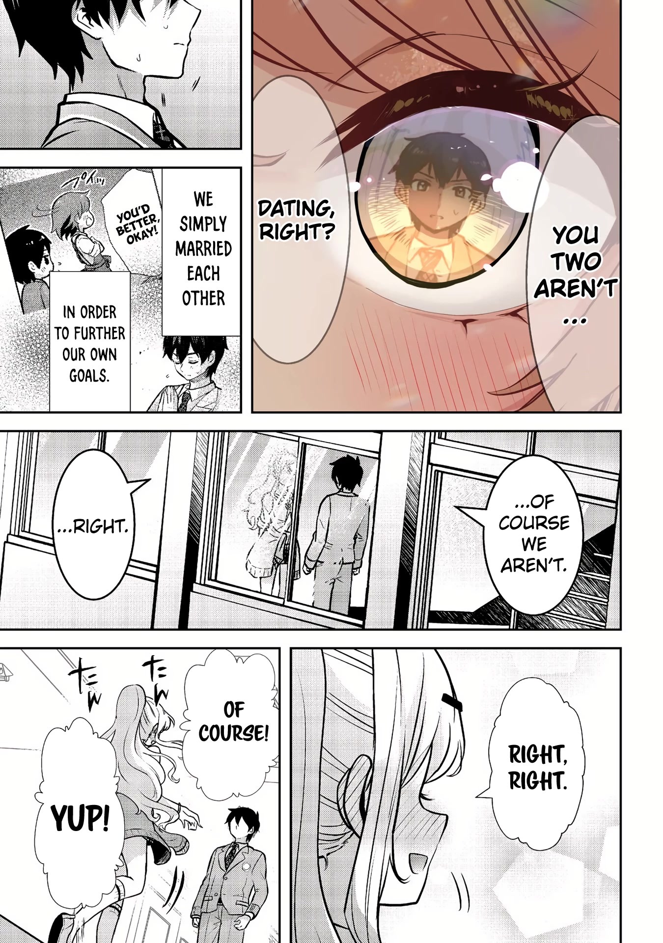 Class no Daikirai na Joshi to Kekkon suru Koto ni Natta. Chap 11 - Next Chap 12