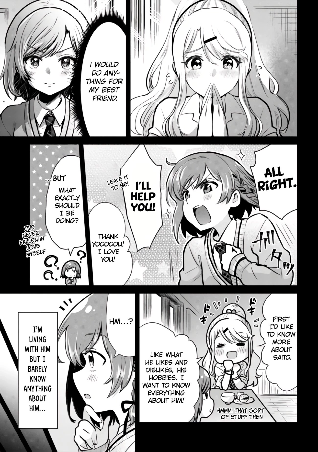 Class no Daikirai na Joshi to Kekkon suru Koto ni Natta. Chap 12.1 - Next Chap 13.1