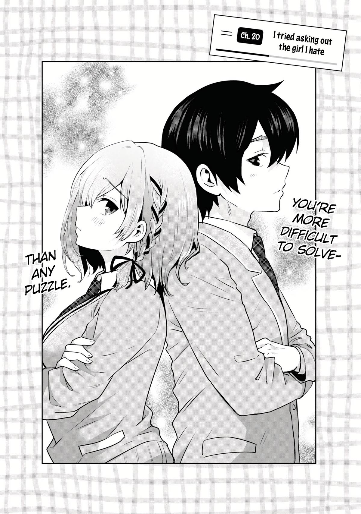 Class no Daikirai na Joshi to Kekkon suru Koto ni Natta. Chap 20.1 - Next Chap 21.1