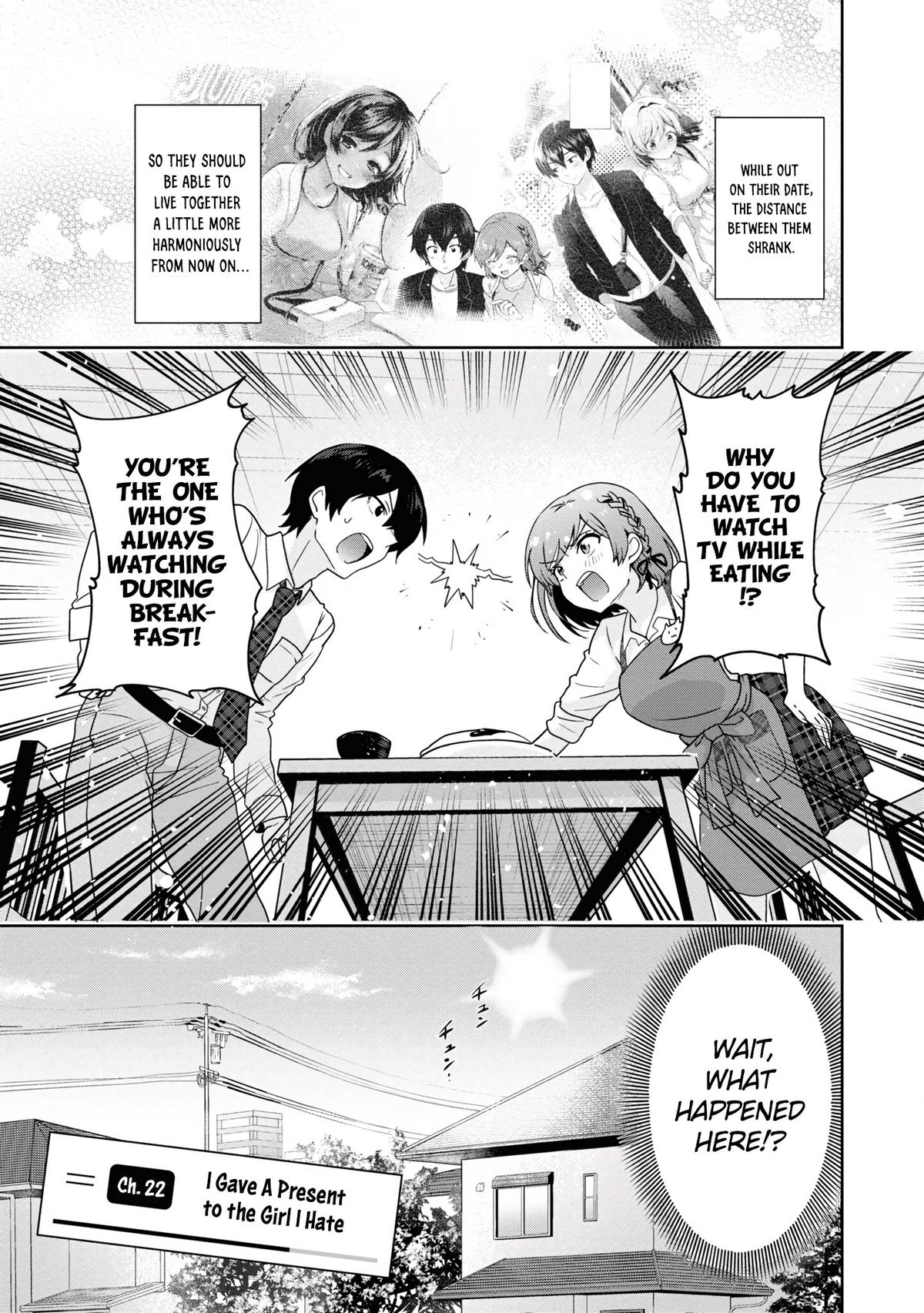 Class no Daikirai na Joshi to Kekkon suru Koto ni Natta. Chap 22.1 - Next Chap 23.1