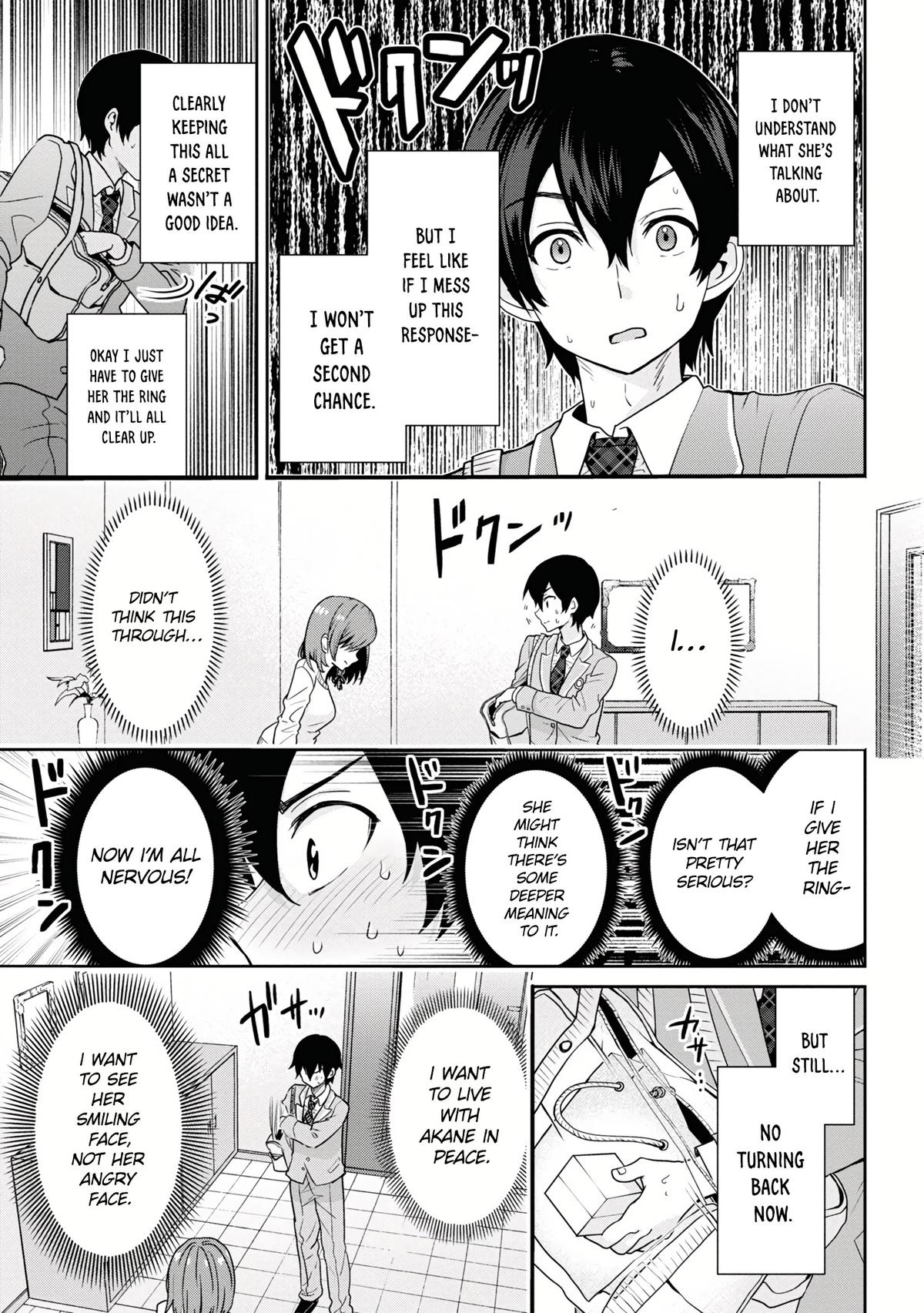 Class no Daikirai na Joshi to Kekkon suru Koto ni Natta. Chap 22.2 - Next Chap 23.2