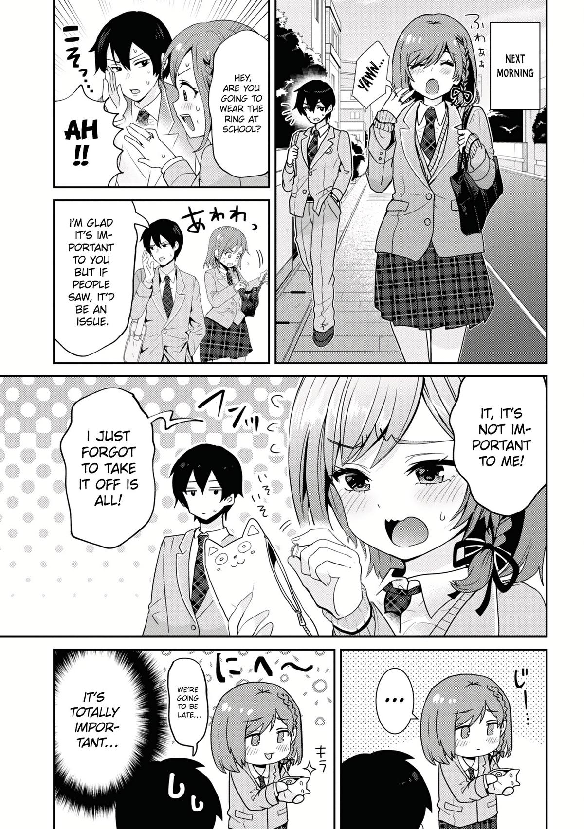 Class no Daikirai na Joshi to Kekkon suru Koto ni Natta. Chap 23.1 - Next Chap 24.1
