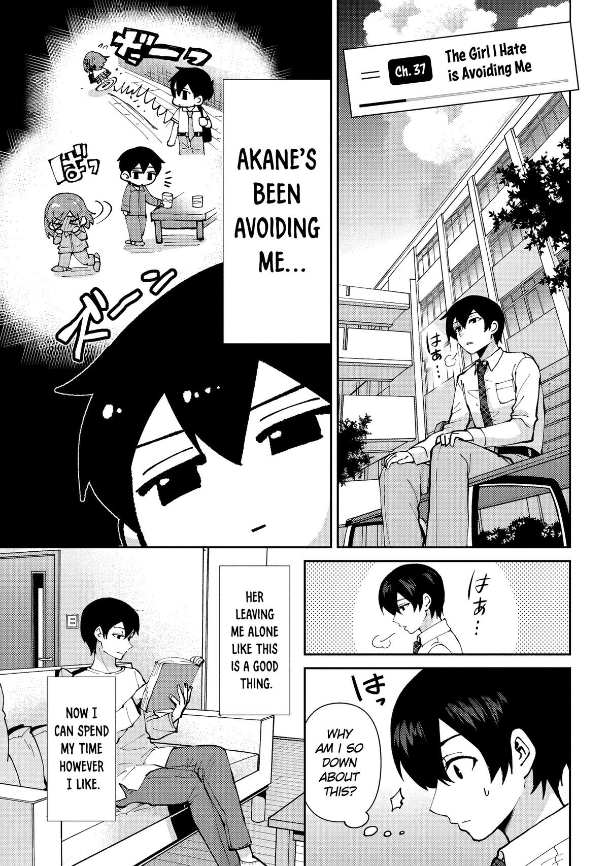 Class no Daikirai na Joshi to Kekkon suru Koto ni Natta. Chap 37.1 - Next Chap 38.1