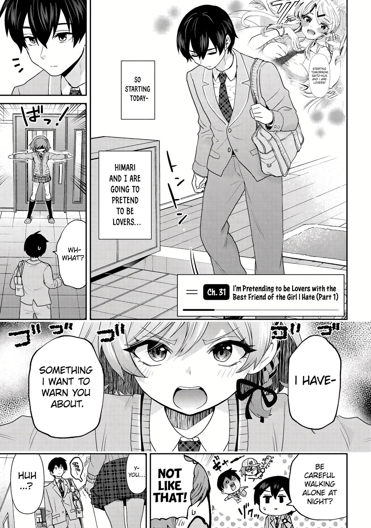 Class no Daikirai na Joshi to Kekkon suru Koto ni Natta. Chap 31.1 - Next Chap 32.1