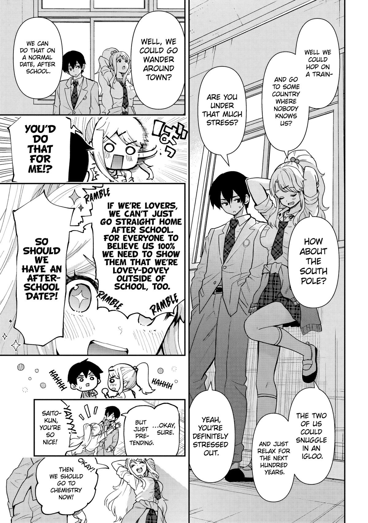 Class no Daikirai na Joshi to Kekkon suru Koto ni Natta. Chap 31.2 - Next Chap 32.2