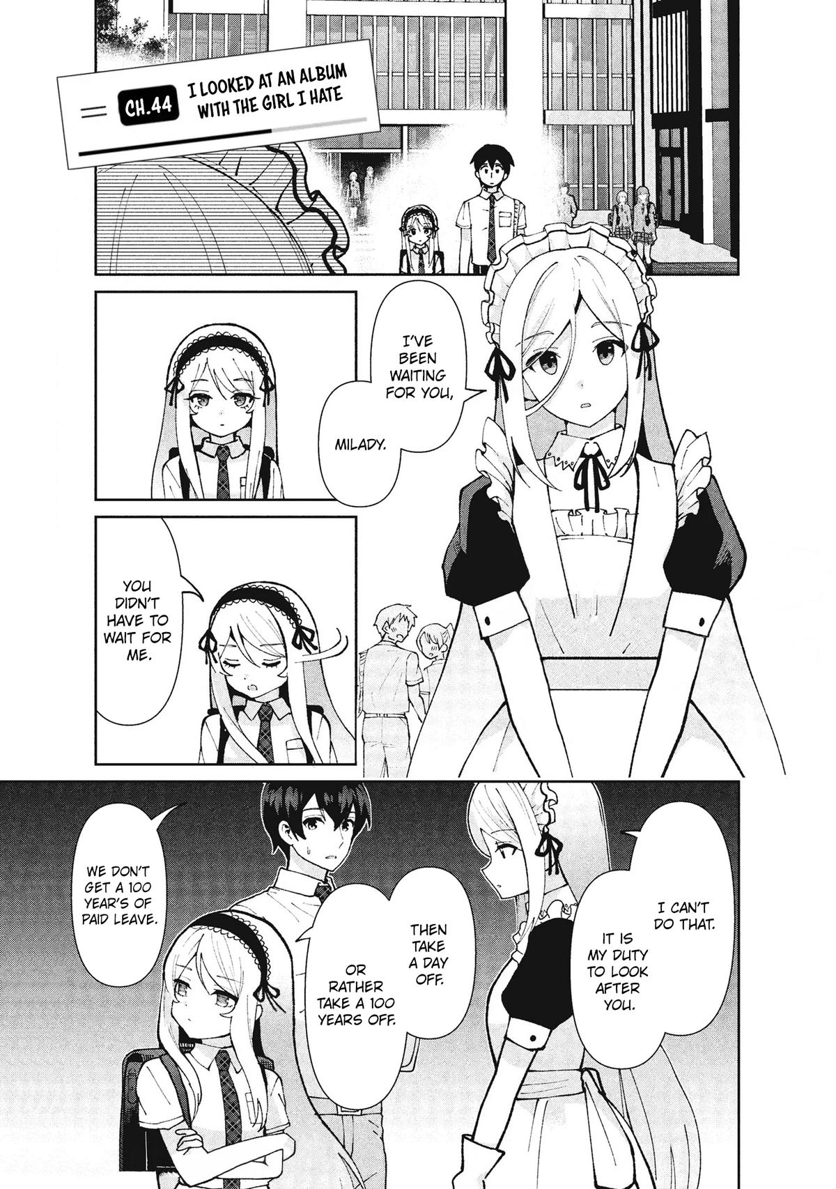 Class no Daikirai na Joshi to Kekkon suru Koto ni Natta. Chap 44.1 - Next Chap 45.1
