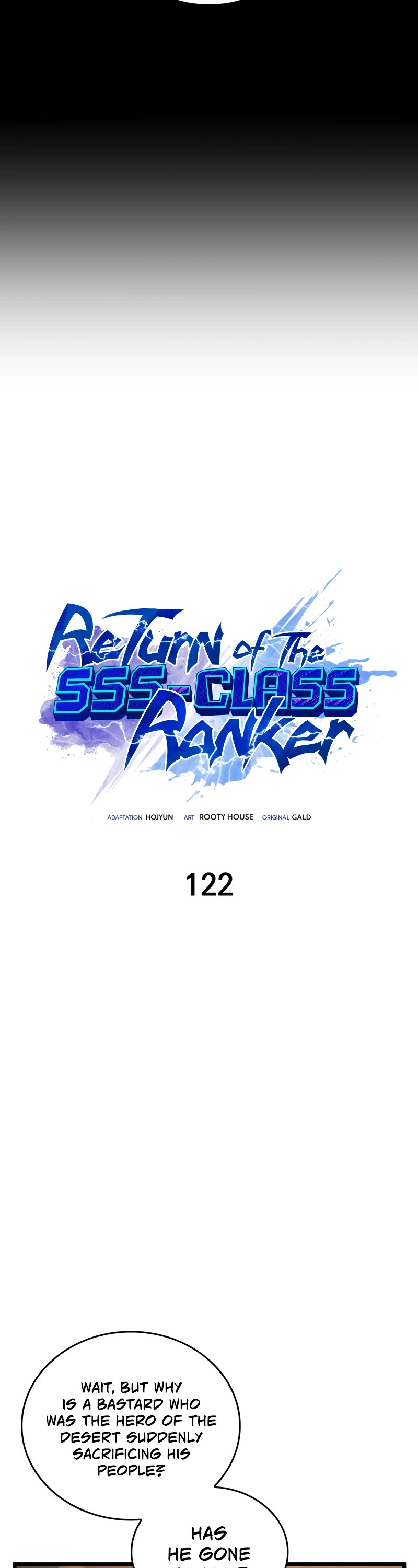 Return of the SSS-Class Ranker Chap 122 - Next Chap 123