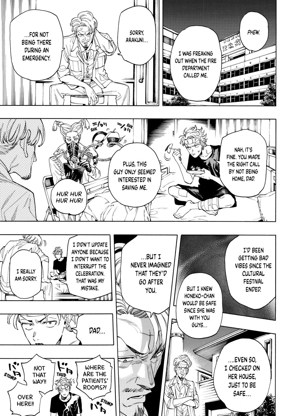 Akabane Honeko no Bodyguard Chap 67 - Next Chap 68