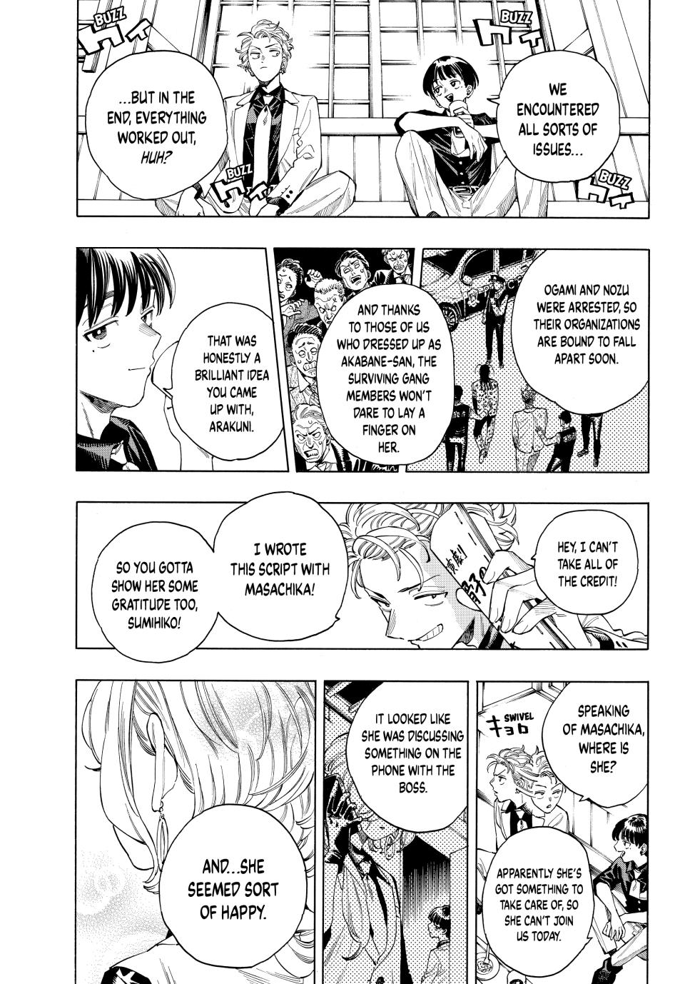 Akabane Honeko no Bodyguard Chap 65 - Next Chap 66