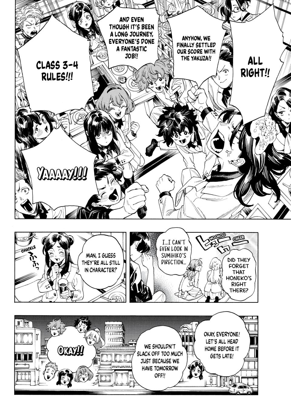 Akabane Honeko no Bodyguard Chap 65 - Next Chap 66