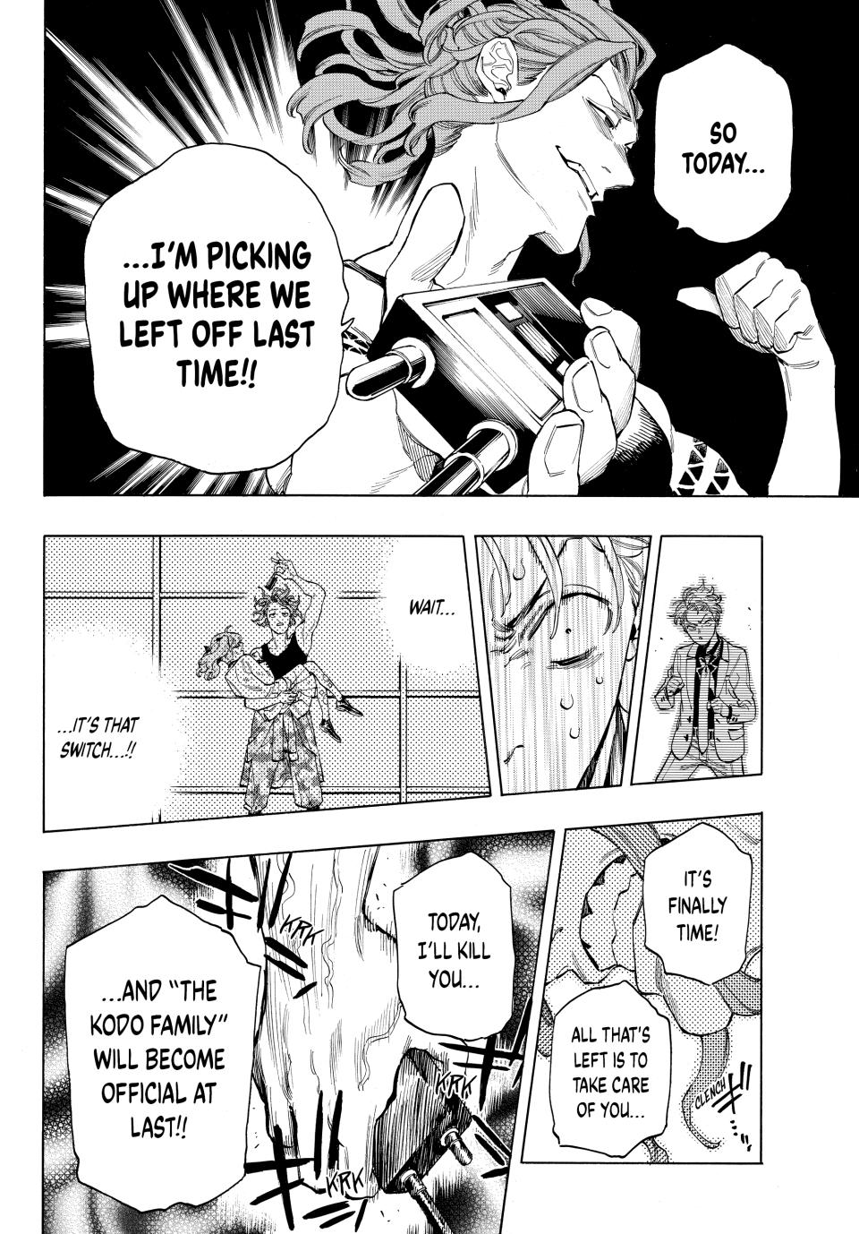 Akabane Honeko no Bodyguard Chap 66 - Next Chap 67