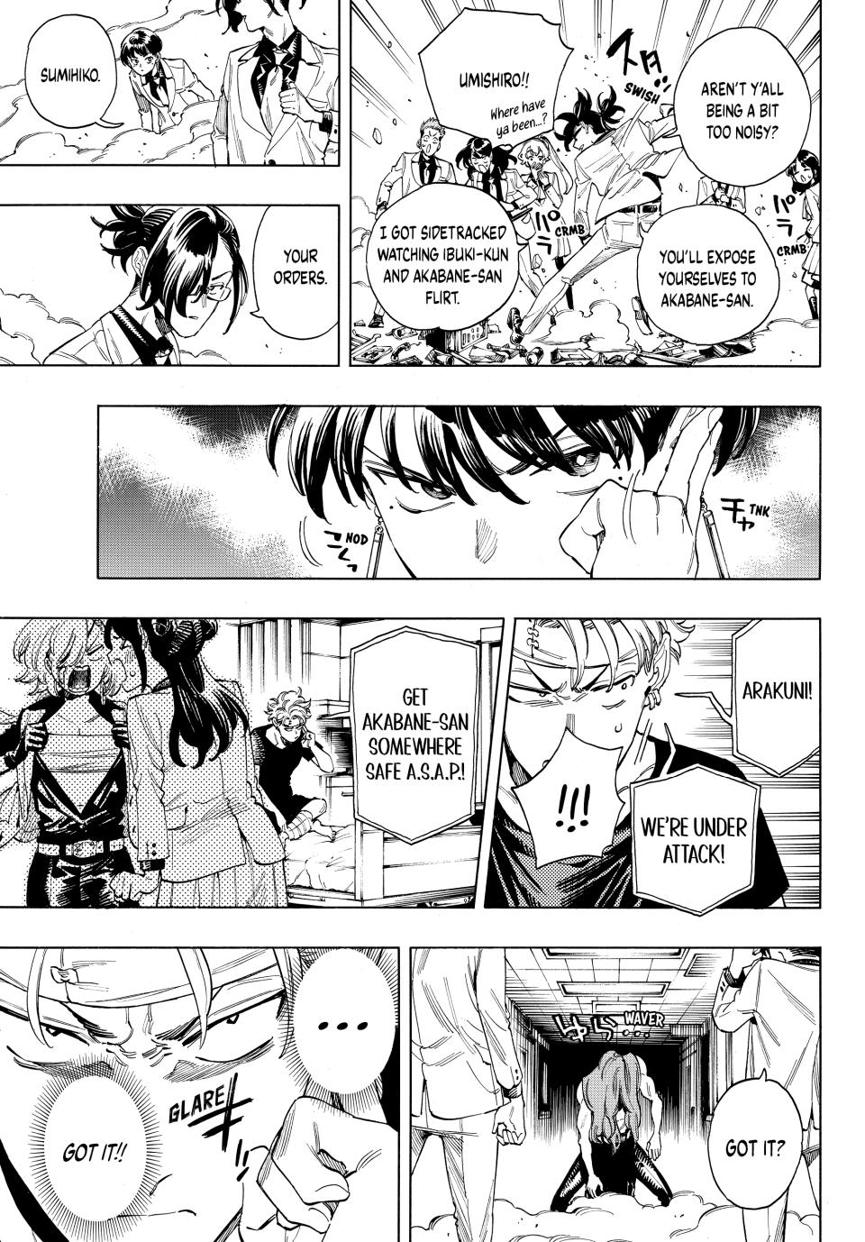 Akabane Honeko no Bodyguard Chap 68 - Next Chap 69