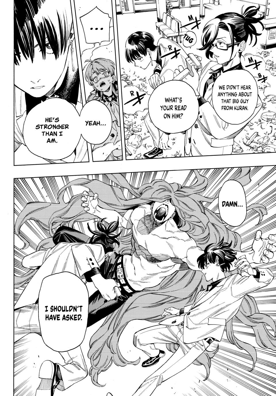 Akabane Honeko no Bodyguard Chap 68 - Next Chap 69
