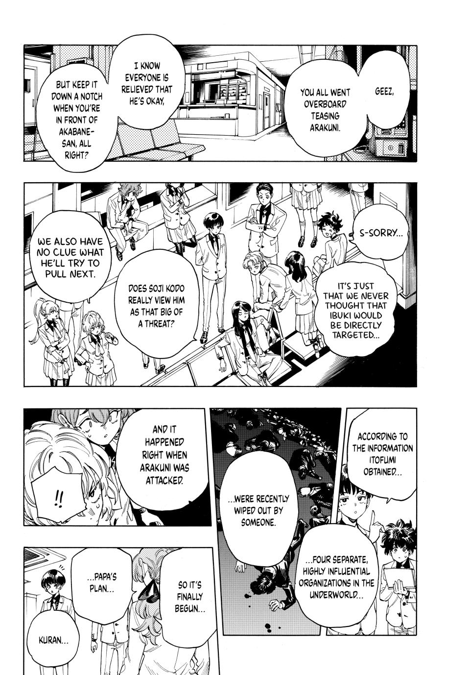 Akabane Honeko no Bodyguard Chap 68 - Next Chap 69