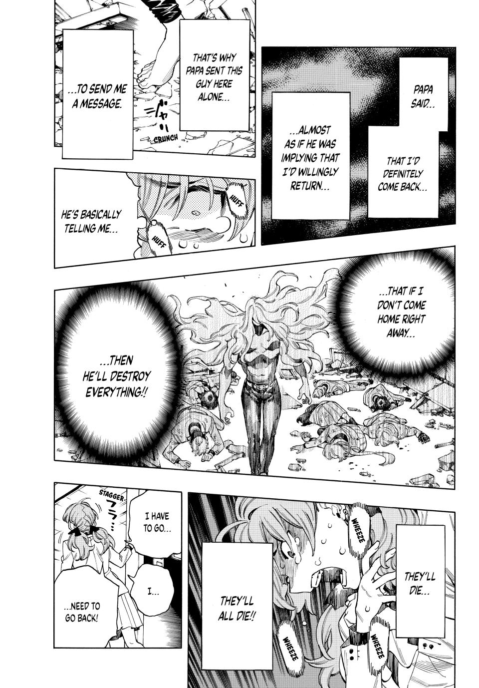 Akabane Honeko no Bodyguard Chap 69 - Next Chap 70