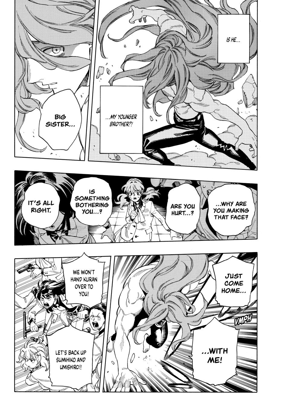 Akabane Honeko no Bodyguard Chap 69 - Next Chap 70