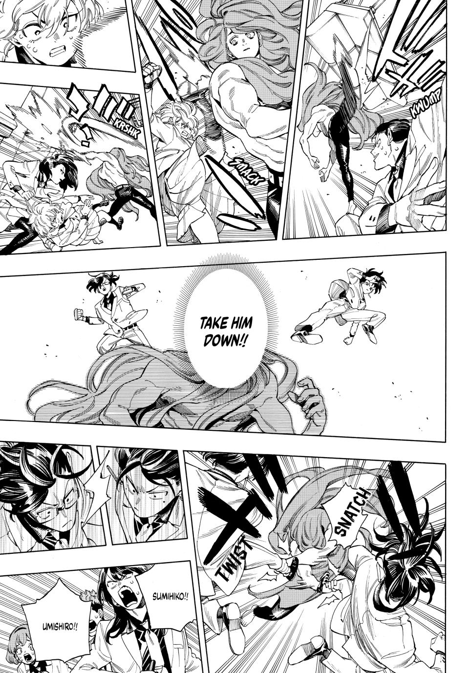 Akabane Honeko no Bodyguard Chap 69 - Next Chap 70