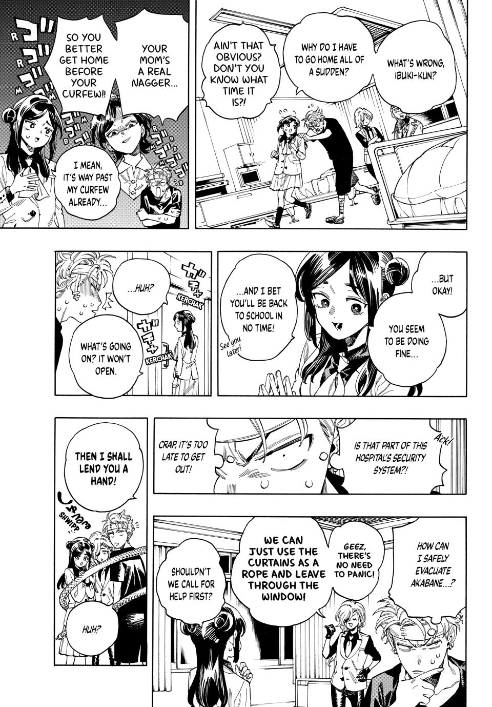 Akabane Honeko no Bodyguard Chap 69 - Next Chap 70