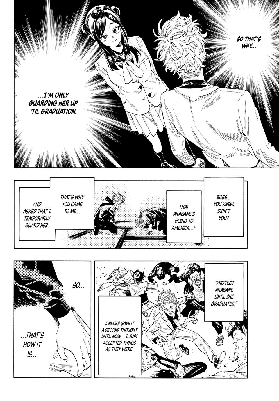 Akabane Honeko no Bodyguard Chap 74 - Next Chap 75