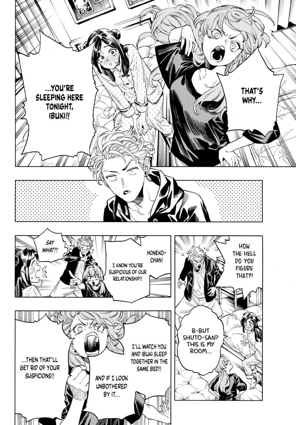 Akabane Honeko no Bodyguard Chap 74 - Next Chap 75