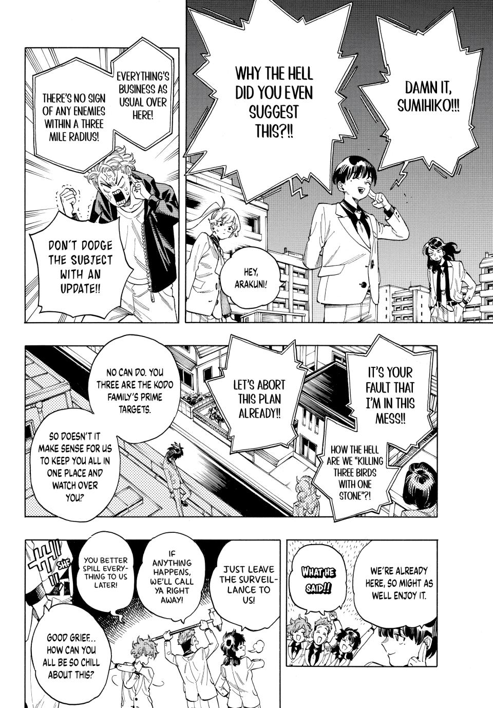 Akabane Honeko no Bodyguard Chap 74 - Next Chap 75