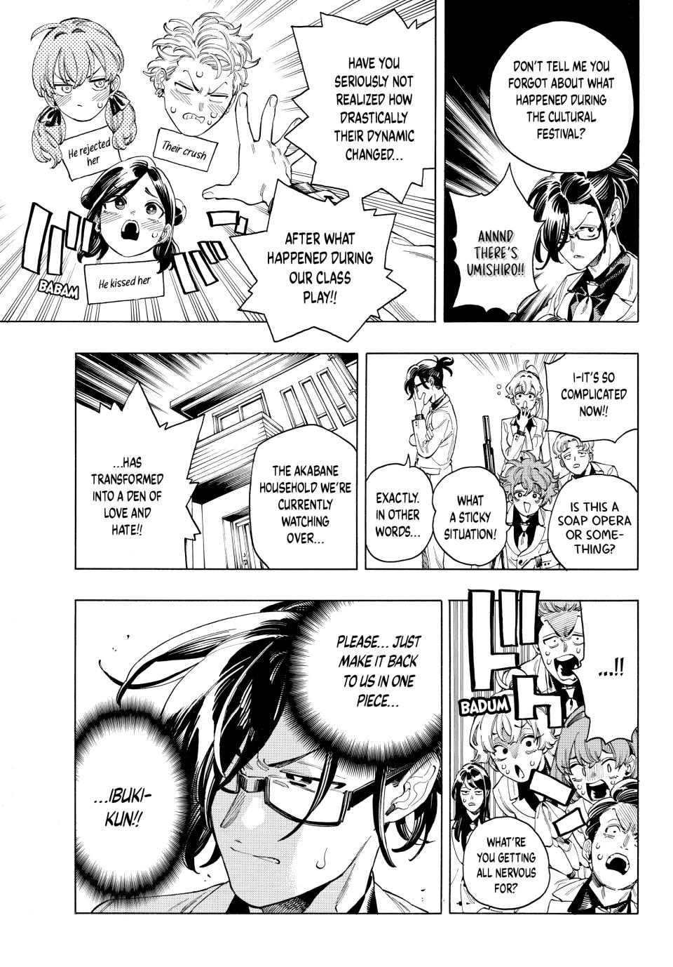 Akabane Honeko no Bodyguard Chap 74 - Next Chap 75