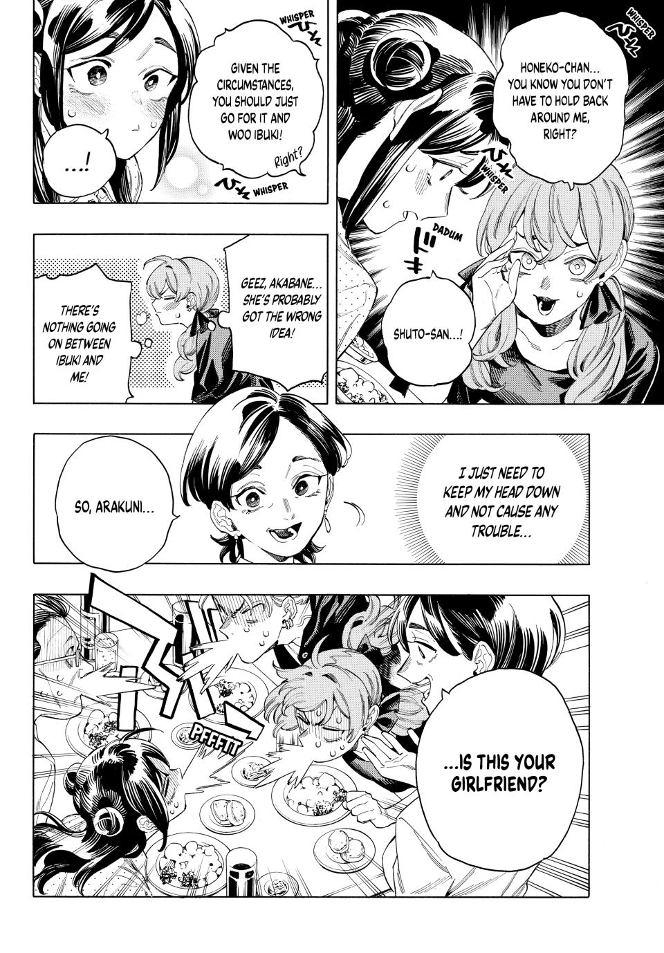 Akabane Honeko no Bodyguard Chap 74 - Next Chap 75