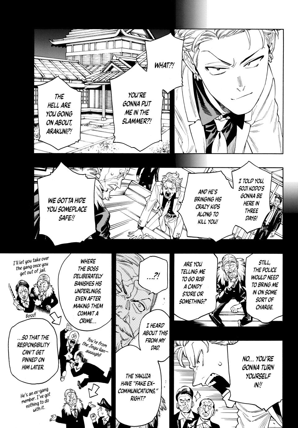 Akabane Honeko no Bodyguard Chap 75 - Next Chap 76