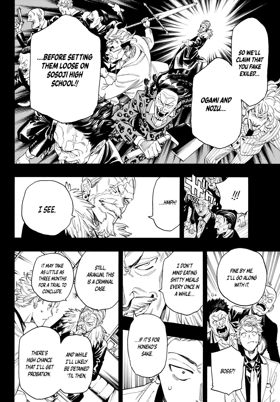 Akabane Honeko no Bodyguard Chap 75 - Next Chap 76