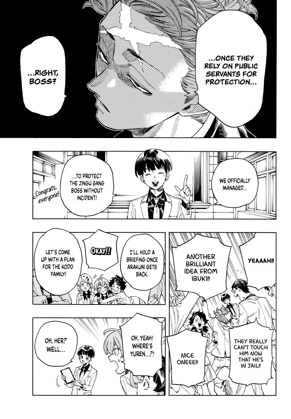 Akabane Honeko no Bodyguard Chap 75 - Next Chap 76