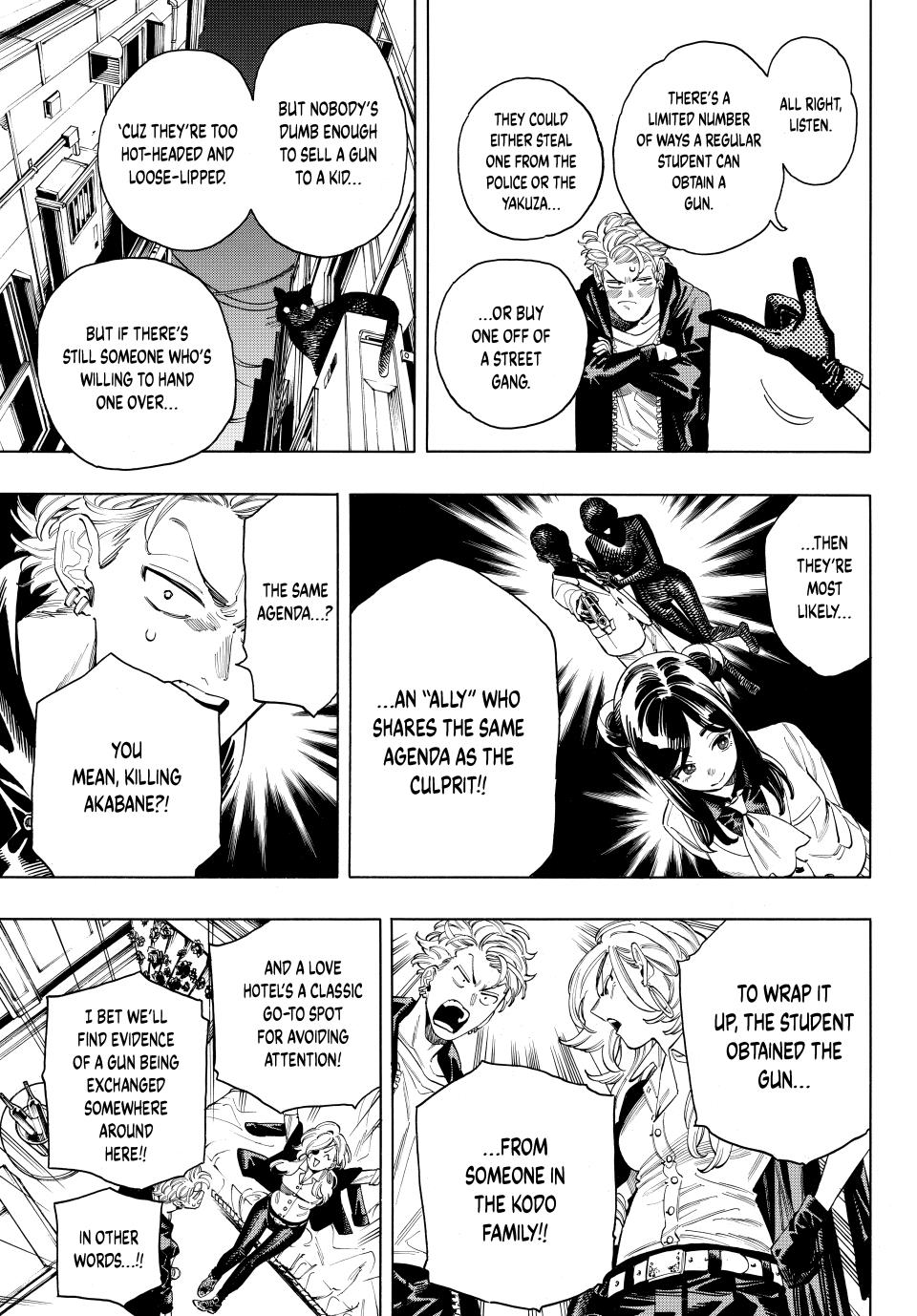 Akabane Honeko no Bodyguard Chap 76 - Next Chap 77