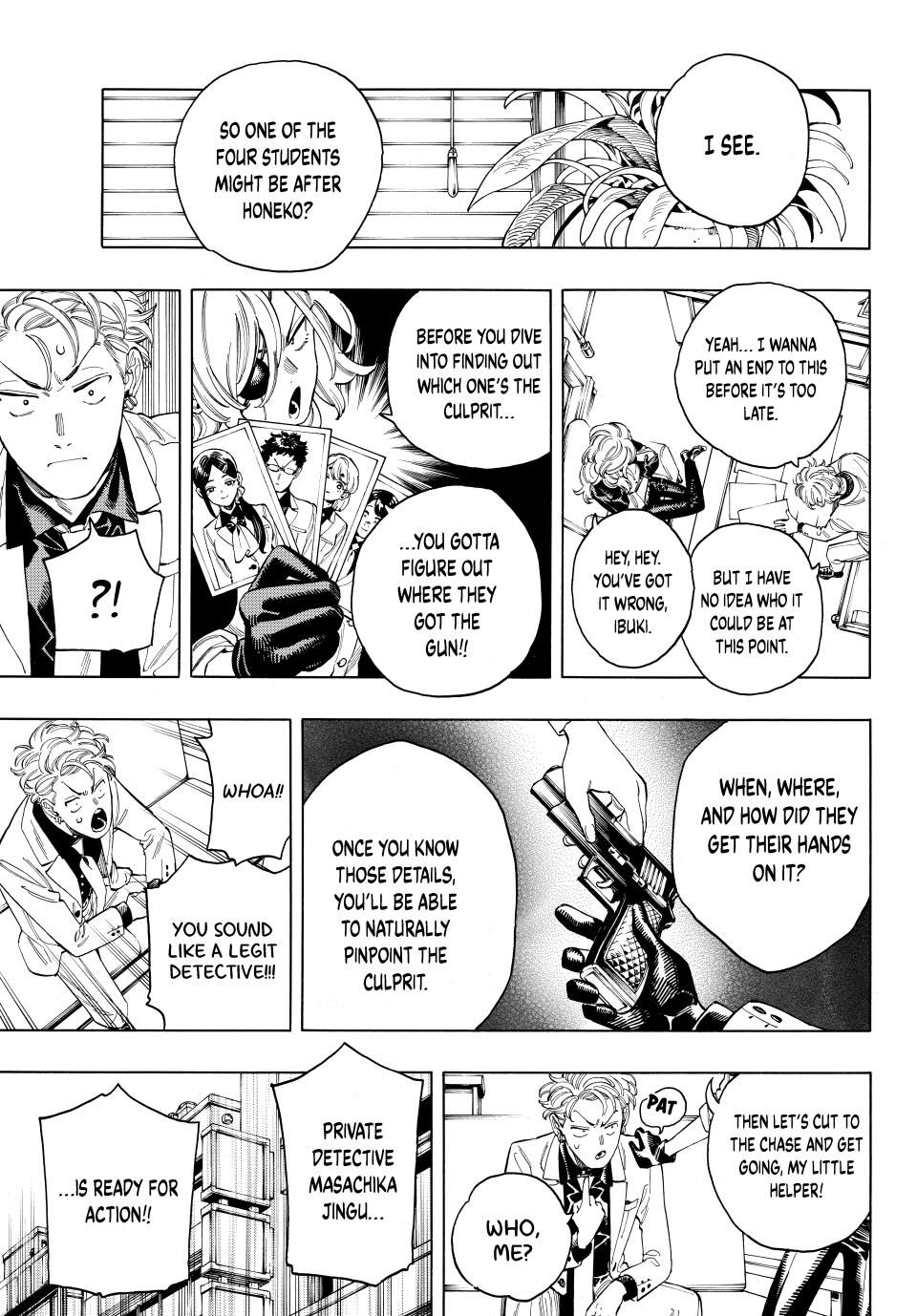 Akabane Honeko no Bodyguard Chap 76 - Next Chap 77