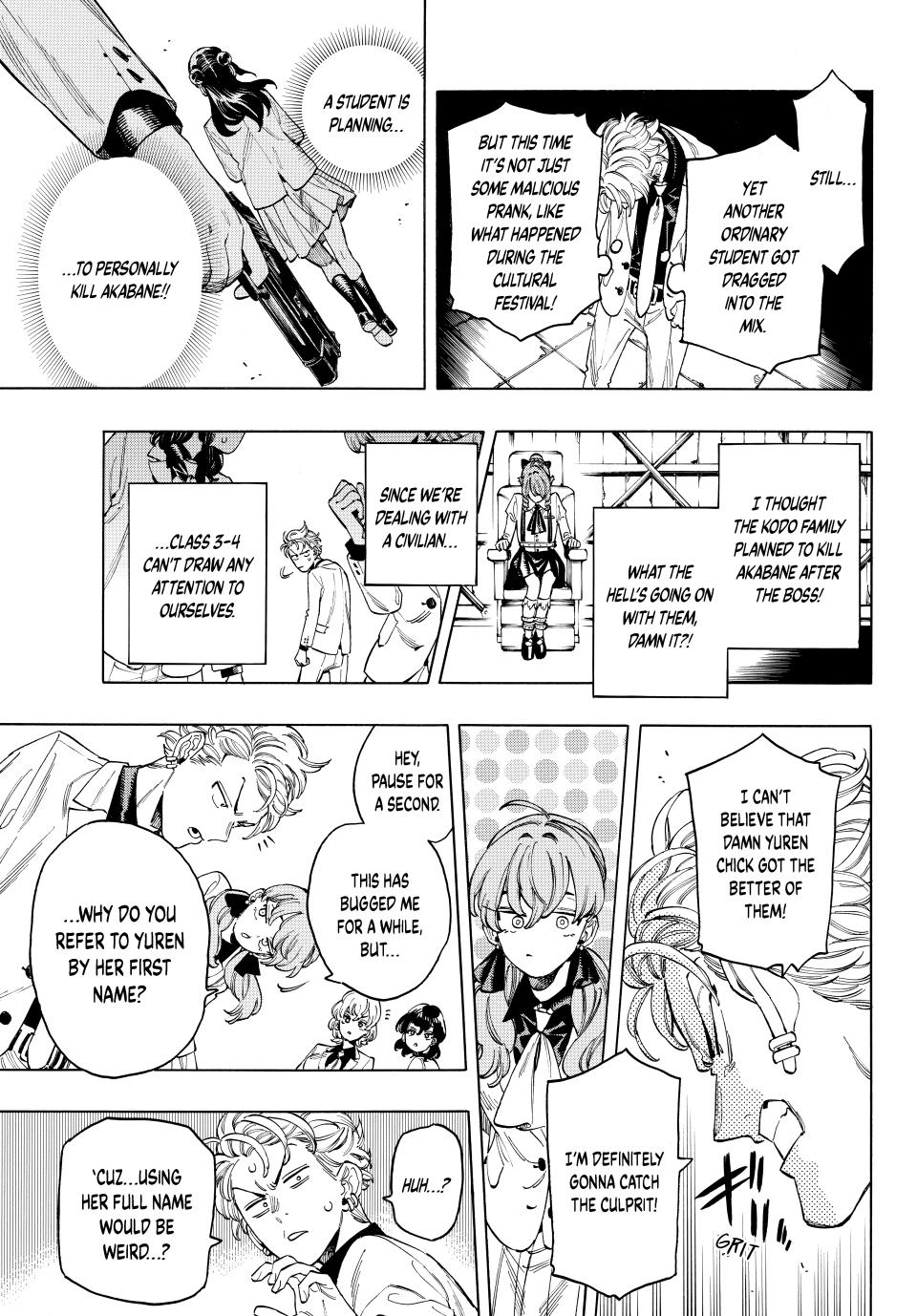 Akabane Honeko no Bodyguard Chap 76 - Next Chap 77