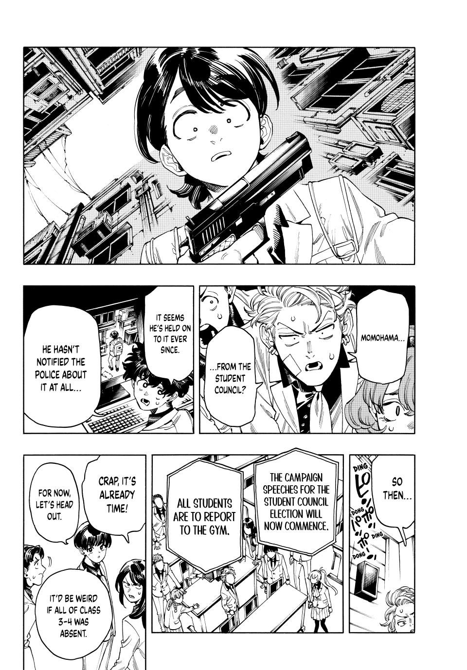 Akabane Honeko no Bodyguard Chap 79 - Next Chap 80