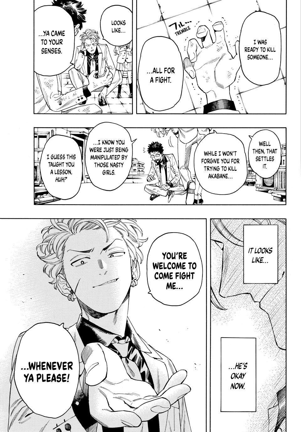 Akabane Honeko no Bodyguard Chap 79 - Next Chap 80