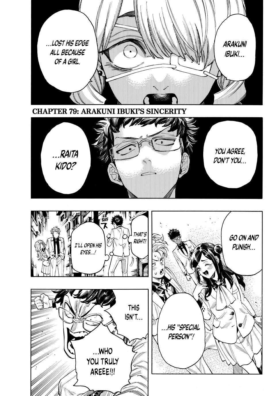 Akabane Honeko no Bodyguard Chap 79 - Next Chap 80