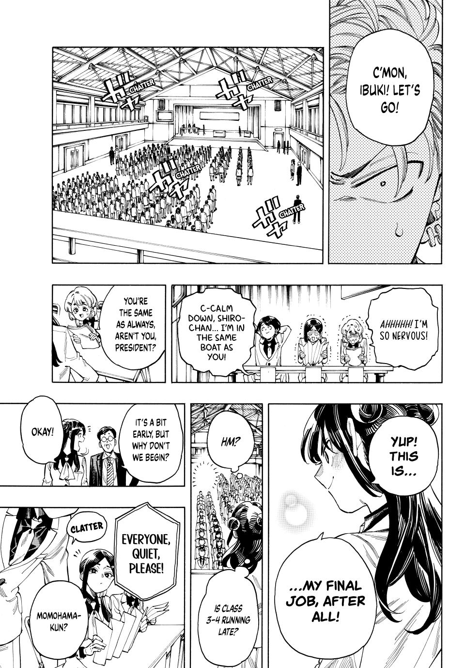 Akabane Honeko no Bodyguard Chap 79 - Next Chap 80