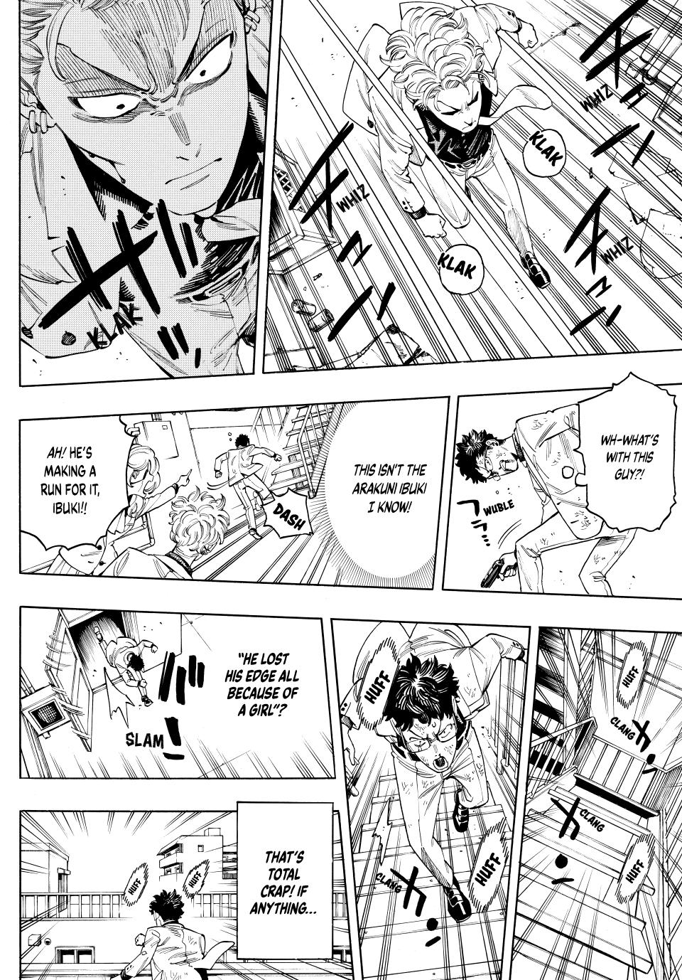 Akabane Honeko no Bodyguard Chap 79 - Next Chap 80