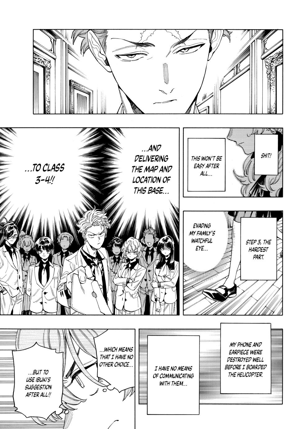 Akabane Honeko no Bodyguard Chap 70 - Next Chap 71