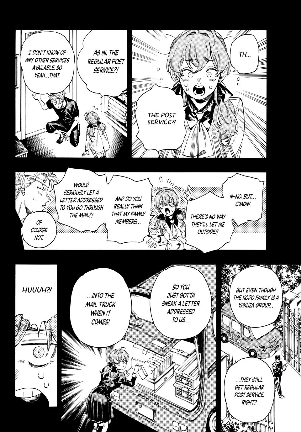 Akabane Honeko no Bodyguard Chap 70 - Next Chap 71
